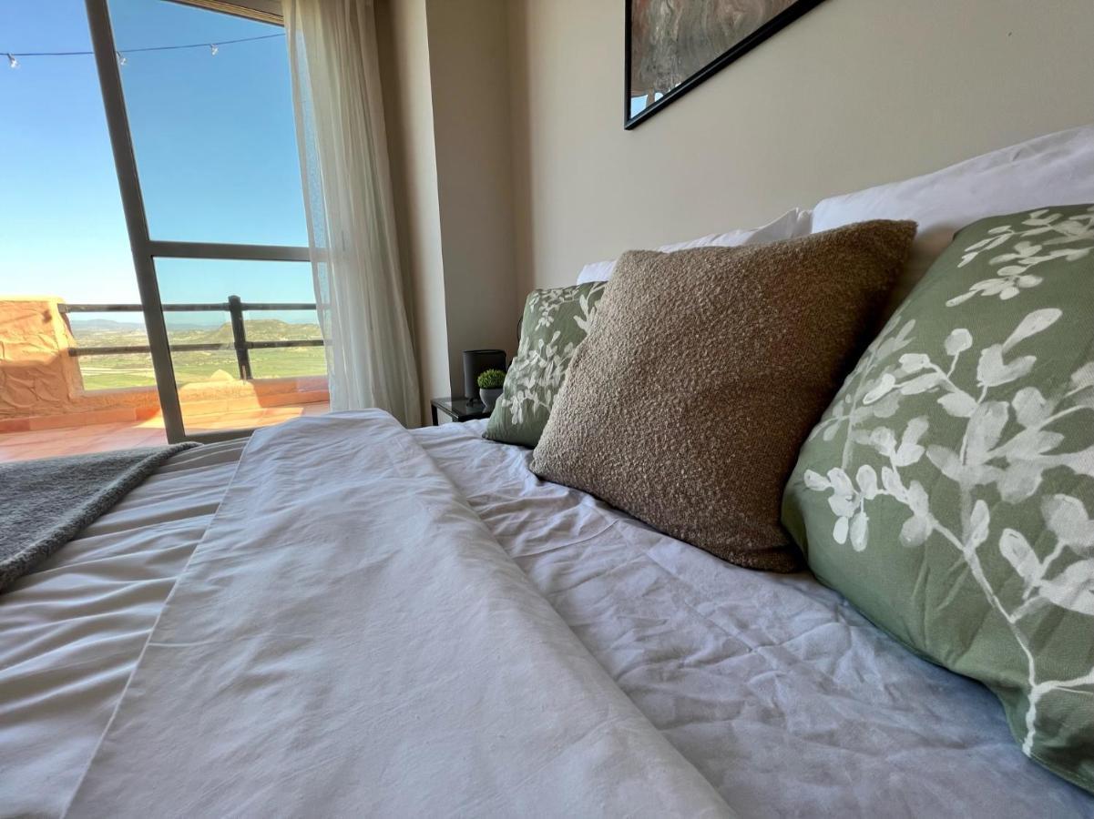 Magnificent Apartment Mar'Y'Golf With Spectacular View! High-Speed Internet, Remote Work Mojácar Kültér fotó