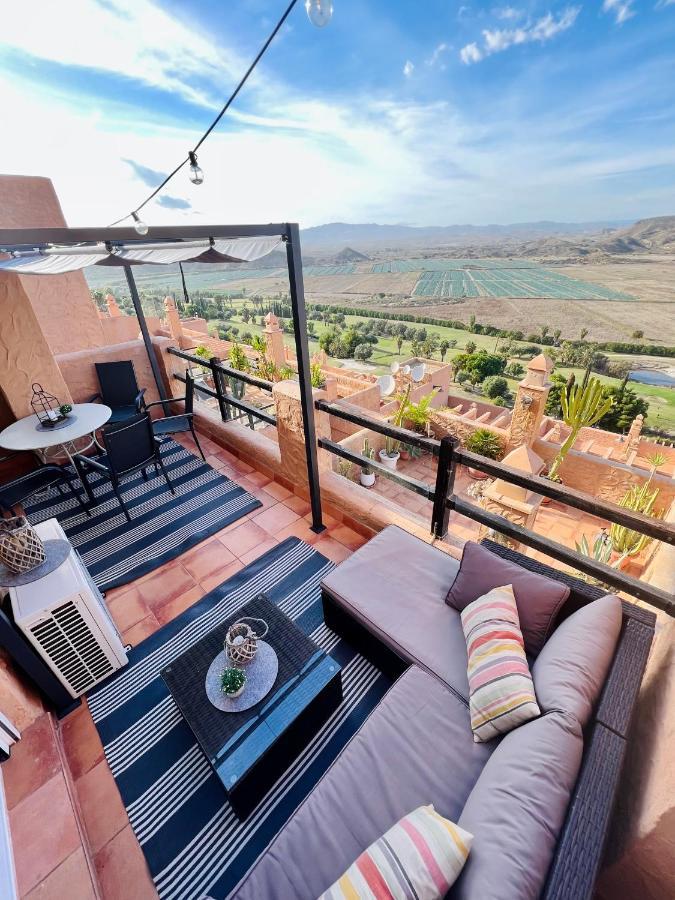 Magnificent Apartment Mar'Y'Golf With Spectacular View! High-Speed Internet, Remote Work Mojácar Kültér fotó
