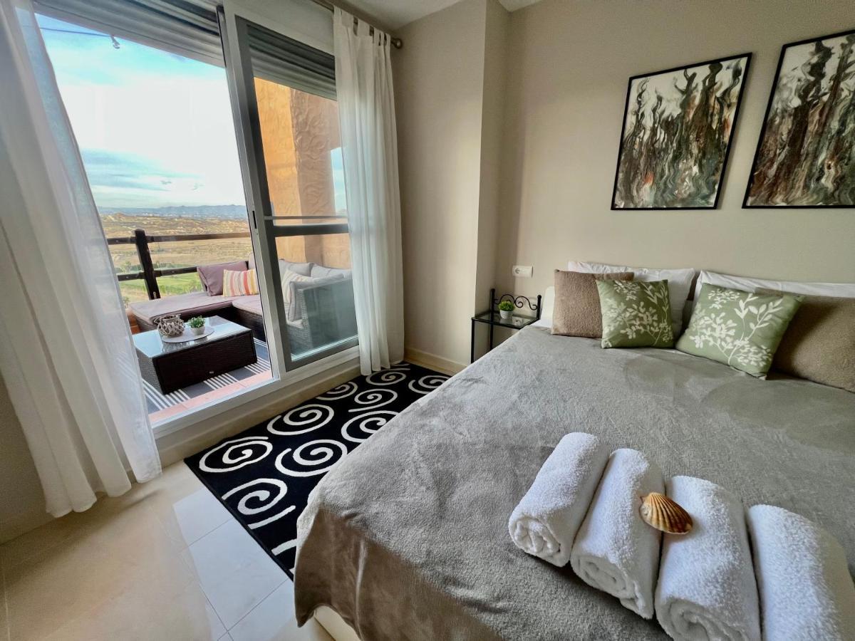 Magnificent Apartment Mar'Y'Golf With Spectacular View! High-Speed Internet, Remote Work Mojácar Kültér fotó